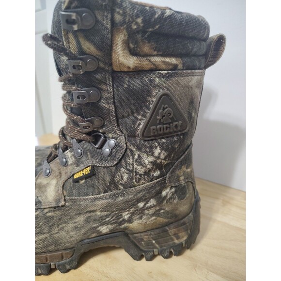 Rocky Camo Bear Trax Series 8973 Gore-Tex  Boots Mens 8.5 W 1200 gr. Insulated main image 5